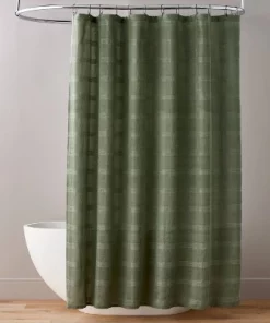 Hearth & Hand With Magnolia Washed Square Shower Curtain - Hearth & Hand™ with Magnolia Green 9 Hearth & Hand With Magnolia Washed Square Shower Curtain - Hearth & Hand™ with Magnolia Green -Hearth Shop GUEST 0073731e 1391 4572 af43 ee6334b73982