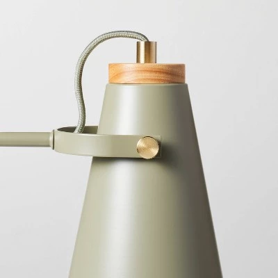 Hearth & Hand With Magnolia 20" Metal Task Lamp with USB Port - Hearth & Hand™ with Magnolia Sage Green 5 Hearth & Hand With Magnolia 20" Metal Task Lamp with USB Port - Hearth & Hand™ with Magnolia Sage Green - Image 3