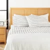 Hearth & Hand With Magnolia Cotton Percale Tick Stripe Sheet Set - Hearth & Handâ„¢ with Magnolia Pebble 2 Hearth & Hand With Magnolia Cotton Percale Tick Stripe Sheet Set - Hearth & Handâ„¢ with Magnolia Pebble -Hearth Shop GUEST 06929da8 bd72 4217 99d9 9c1de176b8d6