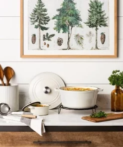 Hearth & Hand With Magnolia Enameled Cast Iron Dutch Oven Cream - Hearth & Hand™ with Magnolia -Hearth Shop GUEST 08090293 0bfc 45a9 824e c0bcc9f0aa75