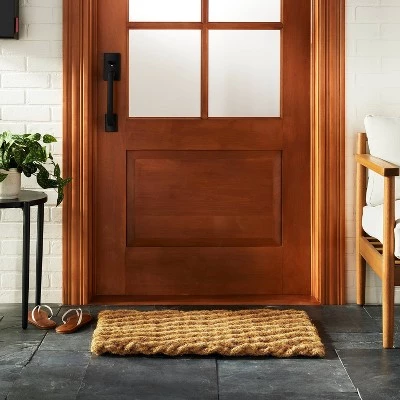 Hearth & Hand With Magnolia Chunky Twisted Rope Handwoven Coir Doormat Natural/Brown - Hearth & Hand™ with Magnolia 3 Hearth & Hand With Magnolia Chunky Twisted Rope Handwoven Coir Doormat Natural/Brown - Hearth & Hand™ with Magnolia