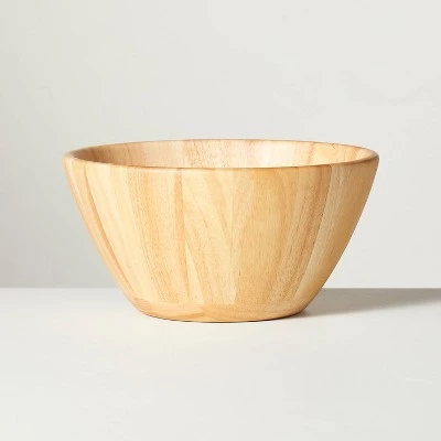 Hearth & Hand With Magnolia Wooden Serving Bowl Natural - Hearth & Hand™ with Magnolia 7 Hearth & Hand With Magnolia Wooden Serving Bowl Natural - Hearth & Hand™ with Magnolia - Image 5