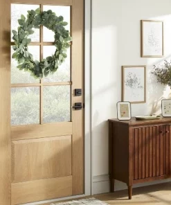 Hearth & Hand With Magnolia 26" Faux Seeded Eucalyptus Wreath - Hearth & Hand™ with Magnolia