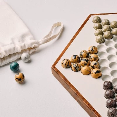 Hearth & Hand With Magnolia Star Checkers Game - 61pc - Hearth & Hand™ with Magnolia 5 Hearth & Hand With Magnolia Star Checkers Game - 61pc - Hearth & Hand™ with Magnolia - Image 3