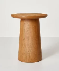 Hearth & Hand W/Magnolia Furniture Wooden Round Pedestal Accent Side Table - Hearth & Hand™ with Magnolia Natural 15 Hearth & Hand W/Magnolia Furniture Wooden Round Pedestal Accent Side Table - Hearth & Hand™ with Magnolia Natural -Hearth Shop GUEST 237b57b3 9427 4bd2 bd69 8fcc6fcd0869