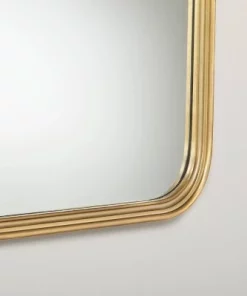 Hearth & Hand With Magnolia 20"x40" Decorative Molding Rectangular Wall Mirror Antique Brass - Hearth & Hand™ with Magnolia -Hearth Shop GUEST 23d90f00 4425 4b4e 9ac9 a2a235978c74