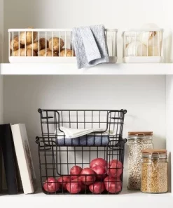 Hearth & Hand With Magnolia Wire Storage Basket Sour Cream - Hearth & Hand3 with Magnolia