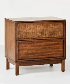 Hearth & Hand W/Magnolia Furniture Wood & Cane Transitional Nightstand - Hearth & Hand™ with Magnolia Natural 20 Hearth & Hand W/Magnolia Furniture Wood & Cane Transitional Nightstand - Hearth & Hand™ with Magnolia Natural -Hearth Shop GUEST 27e1b45f d228 494b a9ec 75b5bcedc7f2