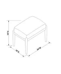 Hearth & Hand W/Magnolia Furniture Boucle Upholstered Wood Ottoman - Hearth & Hand™ with Magnolia Oatmeal 17 Hearth & Hand W/Magnolia Furniture Boucle Upholstered Wood Ottoman - Hearth & Hand™ with Magnolia Oatmeal -Hearth Shop GUEST 31693eac 8f1e 44df bd8a 25e17d21cf58