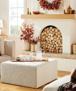 Hearth & Hand With Magnolia 32" Wooden Decorative Tray with Metal Trim Brown/Brass - Hearth & Hand™ with Magnolia