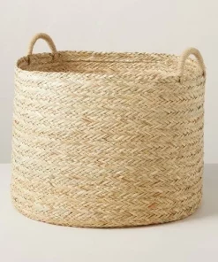 Hearth & Hand With Magnolia Braided Grass Storage Basket - Hearth & Hand™ with Magnolia -Hearth Shop GUEST 36dbfca8 4a0a 4b05 aebe 5debfd882ca1