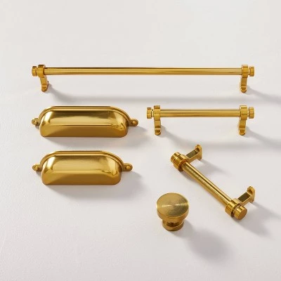 Hearth & Hand With Magnolia Vintage Cuffed Drawer Pulls (Set of 2) - Hearth & Hand™ with Magnolia Antique Nickel 5 Hearth & Hand With Magnolia Vintage Cuffed Drawer Pulls (Set of 2) - Hearth & Hand™ with Magnolia Antique Nickel - Image 3