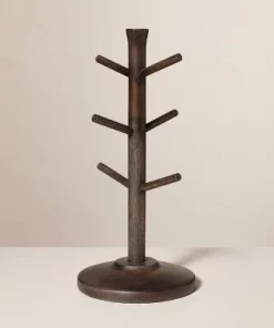 Hearth & Hand With Magnolia Wooden Mug Tree - Hearth & Hand™ with Magnolia Pickled Black -Hearth Shop GUEST 3ce761a9 a1af 4700 81d4 a3a2d7091a36