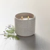 Hearth & Hand With Magnolia 2-Wick Ribbed Ceramic Bergamot Jar Candle Light Gray 12oz - Hearth & Hand™ with Magnolia 2 Hearth & Hand With Magnolia 2-Wick Ribbed Ceramic Bergamot Jar Candle Light Gray 12oz - Hearth & Hand™ with Magnolia -Hearth Shop GUEST 414eaa5b 6893 4dc4 9b3a 84ee9a336413