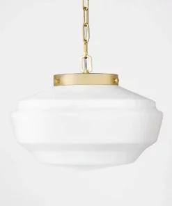 Hearth & Hand With Magnolia Milk Glass Adjustable Pendant Ceiling Light - Hearth & Hand™ with Magnolia Black Finish -Hearth Shop GUEST 4722c5de edf3 4a07 a8d9 2c22bdf85986