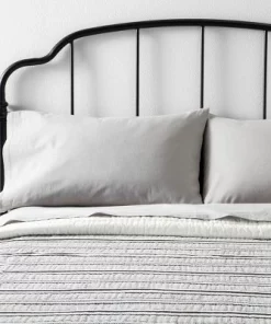 Hearth & Hand With Magnolia Textured Stripe Quilt Dark Gray/Cream - Hearth & Hand with Magnolia 13 Hearth & Hand With Magnolia Textured Stripe Quilt Dark Gray/Cream - Hearth & Hand with Magnolia -Hearth Shop GUEST 4bd5d8d4 8a6b 457f a446 807af0a72269 1