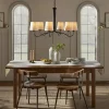Hearth & Hand With Magnolia 6-Arm Candelabra Chandelier Ceiling Light - Hearth & Hand™ with Magnolia Brass Finish -Hearth Shop GUEST 4cbb129f 171e 49a1 9bcf 7a7931d3852a