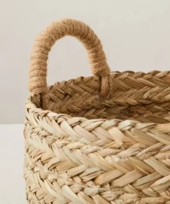 Hearth & Hand With Magnolia Braided Grass Storage Basket - Hearth & Hand™ with Magnolia -Hearth Shop GUEST 4ee4260c 6ba6 40e3 a0ad 50c688b5bc09