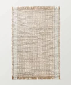 Hearth & Hand With Magnolia Wide Border Stripe Handmade Woven Area Rug Tan/Cream - Hearth & Hand™ with Magnolia -Hearth Shop GUEST 5ad02395 76b0 4b0f 8aea d17fc0fd40e7 2