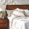 Hearth & Hand With Magnolia Mélange Dyed Sheet Set - Hearth & Hand™ with Magnolia Oatmeal -Hearth Shop GUEST 61baad39 ada6 499a 8568 bdc5c3000126