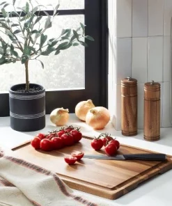 Hearth & Hand With Magnolia Wood Pepper Grinder 7.5" Brown - Hearth & Hand™ with Magnolia