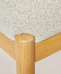Hearth & Hand W/Magnolia Furniture Boucle Upholstered Wood Ottoman - Hearth & Hand™ with Magnolia Oatmeal 13 Hearth & Hand W/Magnolia Furniture Boucle Upholstered Wood Ottoman - Hearth & Hand™ with Magnolia Oatmeal -Hearth Shop GUEST 62dc1524 0c35 4b80 ac16 ac80acdce9bf