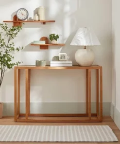 Hearth & Hand With Magnolia Distressed Ceramic Table Lamp Cream (Includes LED Light Bulb) - Hearth & Hand™ with Magnolia