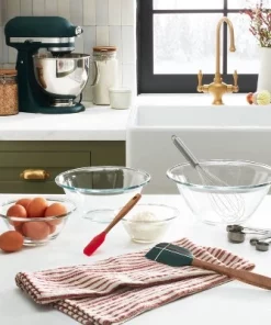 Hearth & Hand With Magnolia 4pc Glass Mixing Bowl Set Clear - Hearth & Hand™ with Magnolia