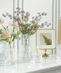 Hearth & Hand With Magnolia 4"x4" Brass Pedestal Picture Frame Antique Finish - Hearth & Hand™ with Magnolia