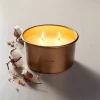 Hearth & Hand With Magnolia Lidded Metal Canvas 4-Wick Jar Candle Brass Finish 20oz - Hearth & Hand™ with Magnolia -Hearth Shop GUEST 715f3361 f2c9 4f0e 8896 e6d926b23b76
