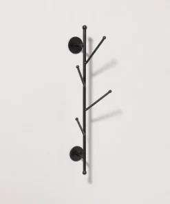 Hearth & Hand With Magnolia Modern Trim Metal Peg Vertical Wall Rack - Hearth & Hand™ with Magnolia Black Finish -Hearth Shop GUEST 726a51db 7a13 4b10 a05b 30a96a592d61