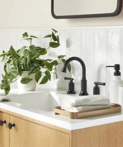 Hearth & Hand With Magnolia 10" Faux Satin Variegated Pothos Plant - Hearth & Hand™ with Magnolia