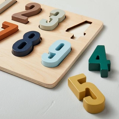 Hearth & Hand With Magnolia Toy Numbers Peg Puzzle - 11pc - Hearth & Hand™ with Magnolia 4 Hearth & Hand With Magnolia Toy Numbers Peg Puzzle - 11pc - Hearth & Hand™ with Magnolia - Image 2