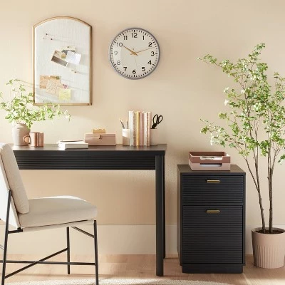 Hearth & Hand With Magnolia Arched 16"x24" Fabric Bulletin Board Brass - Hearth & Hand™ with Magnolia 3 Hearth & Hand With Magnolia Arched 16"x24" Fabric Bulletin Board Brass - Hearth & Hand™ with Magnolia