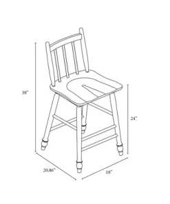 Hearth & Hand W/Magnolia Furniture 2pk Vintage Windsor Counter Stools - Aged Oak - Hearth & Hand™ with Magnolia 13 Hearth & Hand W/Magnolia Furniture 2pk Vintage Windsor Counter Stools - Aged Oak - Hearth & Hand™ with Magnolia -Hearth Shop GUEST 782c4ccc bff2 4548 b299 a12bc7b7e090
