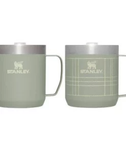 Stanley 2pk 12 oz Classic Legendary Stainless Steel Mugs - Hearth & Hand™ with Magnolia Restful Green -Hearth Shop GUEST 8558b2ce e281 4025 85c2 c0331e0ee925