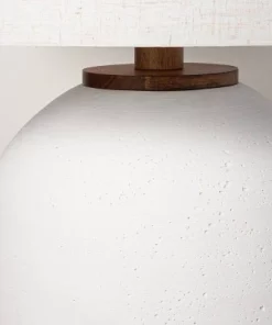 Hearth & Hand With Magnolia Resin Table Lamp (Includes LED Light Bulb) White - Hearth & Hand™ with Magnolia -Hearth Shop GUEST 8fb2b250 801c 426b 800f 9be022311169