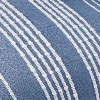 Hearth & Hand With Magnolia 18"x18" Textured Bead Stripe Square Throw Pillow - Hearth & Hand™ with Magnolia Tan/cream 4 Hearth & Hand With Magnolia 18"x18" Textured Bead Stripe Square Throw Pillow - Hearth & Hand™ with Magnolia Tan/cream - Image 2