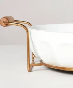 Hearth & Hand With Magnolia 3qt Oven-to-Table Fluted Stoneware Round Baking Dish with Cradle Carrier Cream - Hearth & Hand™ with Magnolia 7 Hearth & Hand With Magnolia 3qt Oven-to-Table Fluted Stoneware Round Baking Dish with Cradle Carrier Cream - Hearth & Hand™ with Magnolia -Hearth Shop GUEST 946b3778 a0ff 4ff7 bb95 3c491bb7f6bb