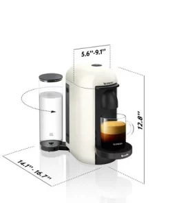 Nespresso VertuoPlus Single-Serve Coffee Maker and Espresso Machine by Breville, White - Hearth & Hand™ with Magnolia -Hearth Shop GUEST 995bbbde ffca 4d5f a131 a584d986f968