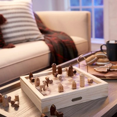 Hearth & Hand With Magnolia 16" Round Wood and Wire Tray - Hearth & Hand™ with Magnolia 5 Hearth & Hand With Magnolia 16" Round Wood and Wire Tray - Hearth & Hand™ with Magnolia - Image 3