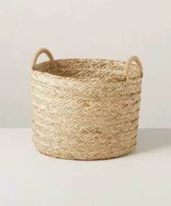 Hearth & Hand With Magnolia Braided Grass Storage Basket - Hearth & Hand™ with Magnolia -Hearth Shop GUEST 9ea20f00 9beb 4f90 99fa 02cb00d743f6