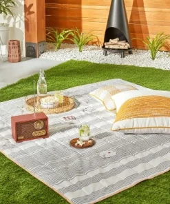 Hearth & Hand With Magnolia Portable AM/FM Bluetooth Radio Tonal Brown - Hearth & Hand™ with Magnolia