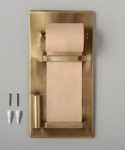 Hearth & Hand With Magnolia Brushed Metal Paper Roll Holder Brass Finish - Hearth & Hand™ with Magnolia 7 Hearth & Hand With Magnolia Brushed Metal Paper Roll Holder Brass Finish - Hearth & Hand™ with Magnolia -Hearth Shop GUEST b51315b4 7ac4 4872 9581 1ef4789c932a
