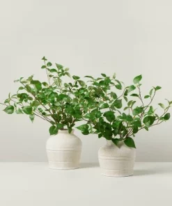 Hearth & Hand With Magnolia Faux Dogwood Leaf Arrangement - Hearth & Hand™ with Magnolia -Hearth Shop GUEST b8dc521b 57d7 46eb adef 31e4824518a1