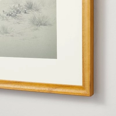 Hearth & Hand With Magnolia 12"x16" Desert Sketch Framed Wall Art Cream/Gray - Hearth & Hand™ with Magnolia 4 Hearth & Hand With Magnolia 12"x16" Desert Sketch Framed Wall Art Cream/Gray - Hearth & Hand™ with Magnolia - Image 2
