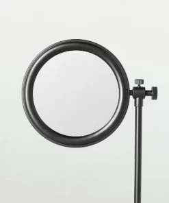 Hearth & Hand With Magnolia Two-Sided Vanity Mirror with Tray Base Matte Black - Hearth & Hand™ with Magnolia 6 Hearth & Hand With Magnolia Two-Sided Vanity Mirror with Tray Base Matte Black - Hearth & Hand™ with Magnolia -Hearth Shop GUEST c031cf23 6f5b 4921 a154 363e892847b3
