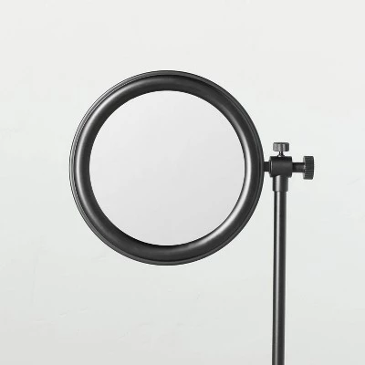 Hearth & Hand With Magnolia Two-Sided Vanity Mirror with Tray Base Matte Black - Hearth & Hand™ with Magnolia 4 Hearth & Hand With Magnolia Two-Sided Vanity Mirror with Tray Base Matte Black - Hearth & Hand™ with Magnolia - Image 2