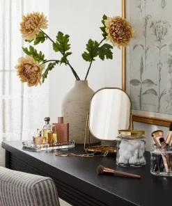 Hearth & Hand With Magnolia Brass Vanity Flip Mirror with Tray - Hearth & Hand™ with Magnolia