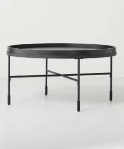 Hearth & Hand W/Magnolia Furniture Wood & Metal Coffee Table - Black - Hearth & Hand™ with Magnolia 11 Hearth & Hand W/Magnolia Furniture Wood & Metal Coffee Table - Black - Hearth & Hand™ with Magnolia -Hearth Shop GUEST c58b09bc 9ec2 41df b8fa a3bdc85c1766